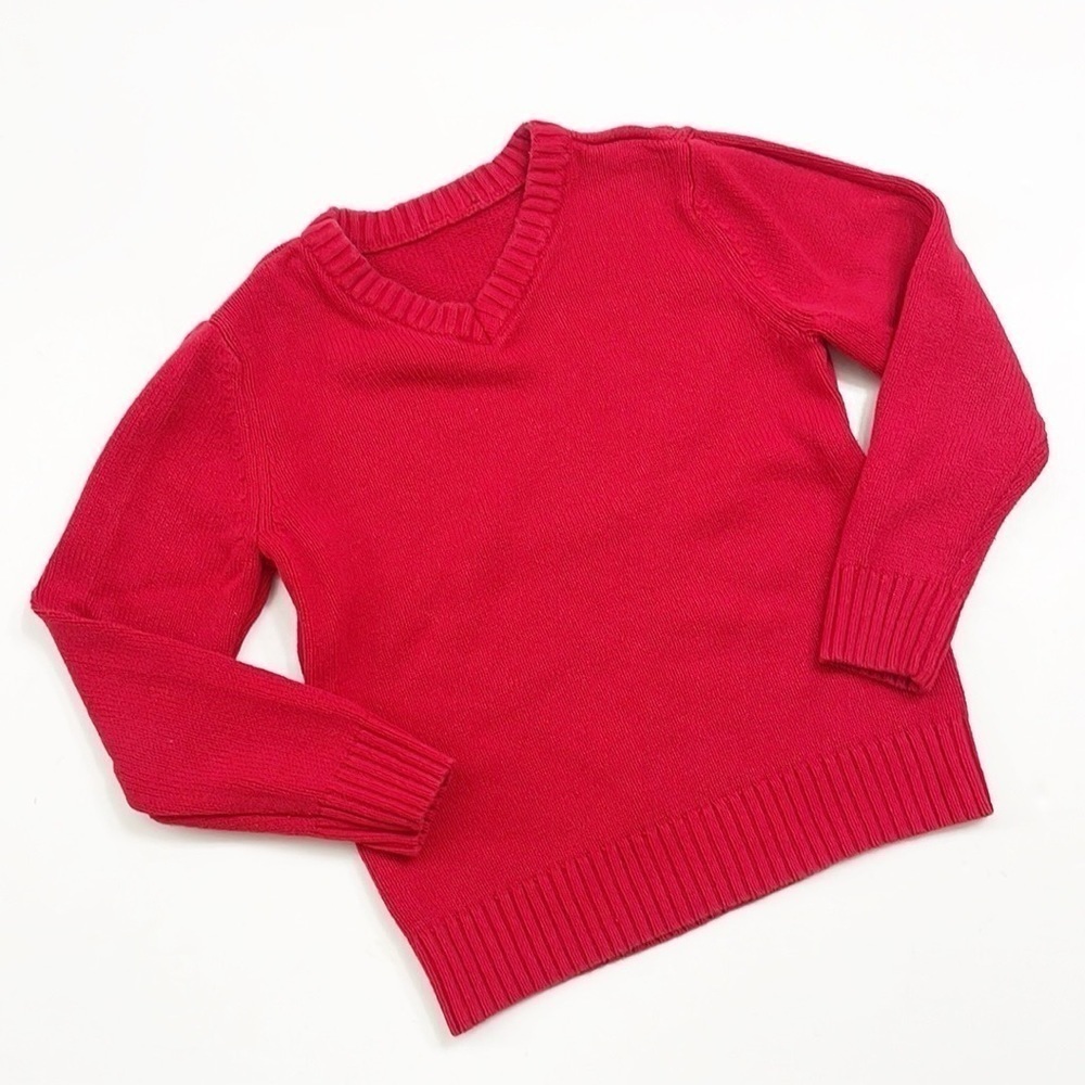 Arizona Jean Co boys red knit sweater